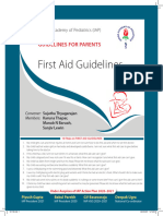 Guidelines For First Aid