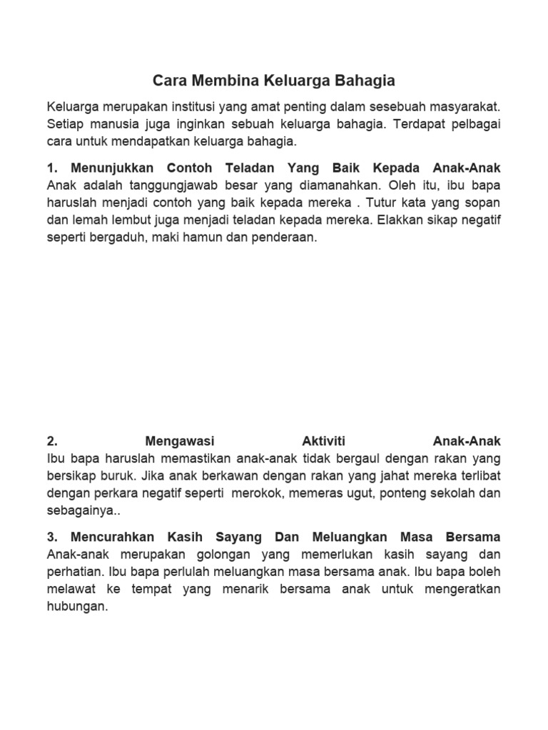 komunikasi efektif dalam pendidikan keluarga bahagia