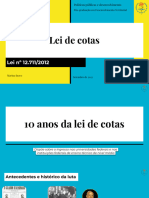 10 Anos Da Lei de Cotas