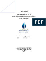 Tugas Besar 2 Behavioral Corporate Finance-Mario Megananda-43120010114