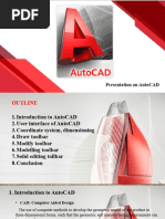 Introduction To AutoCAD | PDF | Computer Aided Design | 3 D Computer ...