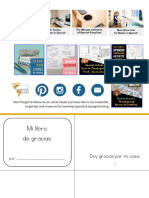 Doy Gracias Mini-Book FREE Blank Version