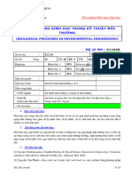 Các Quá Trình Sinh Học Trong Kỹ Thuật Môi Trường: (Biological Processes In Environmental Engineering)