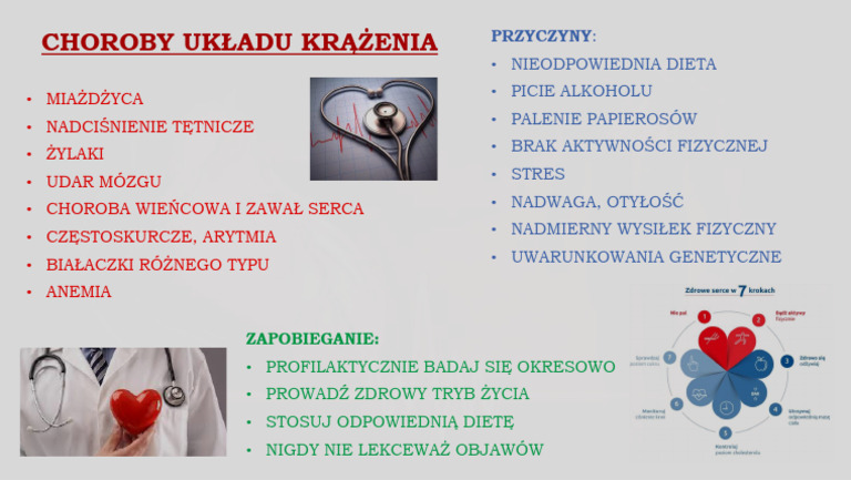 Sprawdzian Klasa 2 Choroby I Pielęgnacja Zwierząt Choroby Układu Krążenia Plakat | PDF