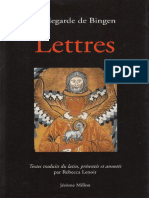  Hildegarde de Bingen. Lettres 1146-1179 (Millon Jérôme)