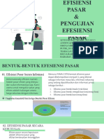 Efisiensi Pasar Dan Pengujian Efisiensi Pasar