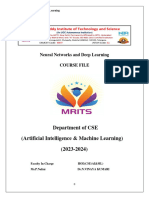 Deep Learning Course File Aiml-1