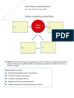 Activity Sheet in Araling Panlipunan