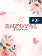 Lista Enxoval de Casa Nova