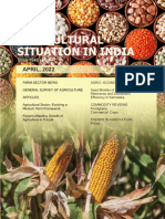 Agricultural Situation in India April 2022