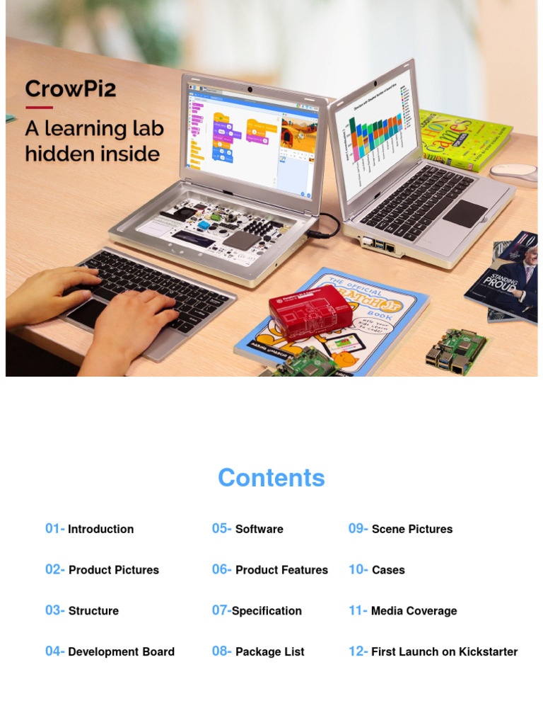 Crowpi2 Introduction | PDF | Scratch (Programming Language) | Raspberry Pi