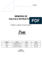 Memoria de Cálculo Caballete-08!07!2021