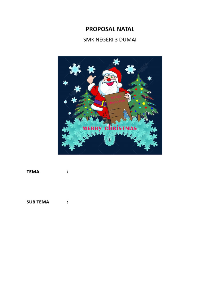 Cover Proposal Natal | PDF