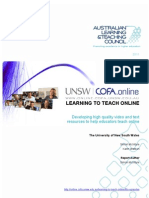 Final Report - Learning To Teach Online Project