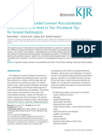 US Guided Common MSK Interventions From Head To Toe