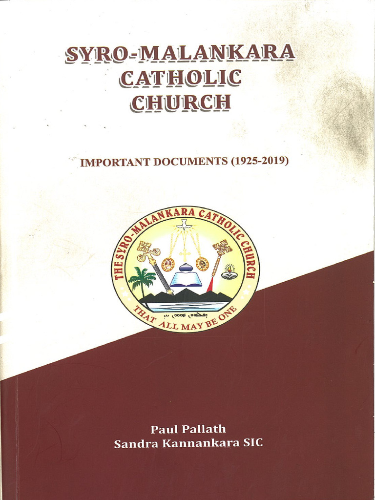 Syro-Malankara Catholic Church Documents | PDF