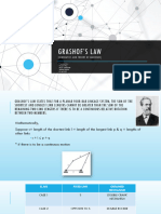 Grashof'S Law: (Kinematics and Theory of Machines)