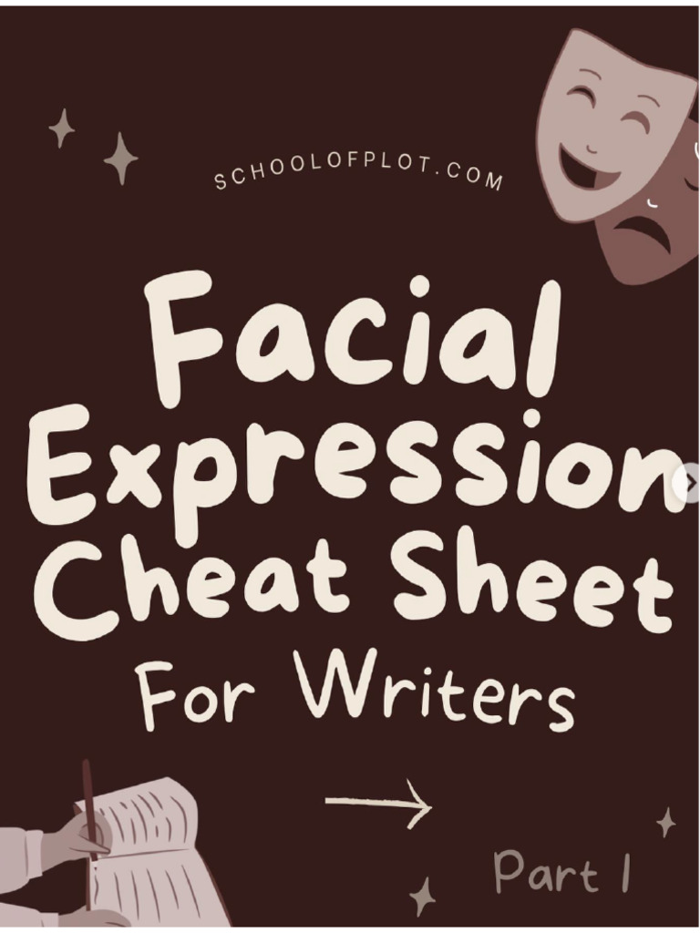 Facial Expressions Cheat Sheet Pdf