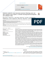 1.predictive Model For Early Functional Outcomes Following Acute Care After Traumatic Brain Injuries