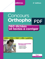Concours: Orthophoniste