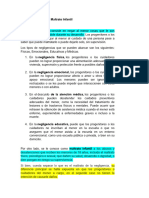 Negligencia Infantil y Maltrato Infantil