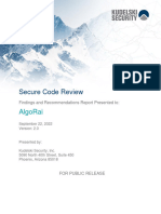 AlgoRai Secure Code Review Report Public Release