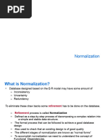 4 Normalisation