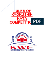 Rules of Kyokushin Kata Updated May 2019