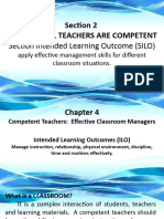Section 2 Professional Teachers Are Competent Chapter 4