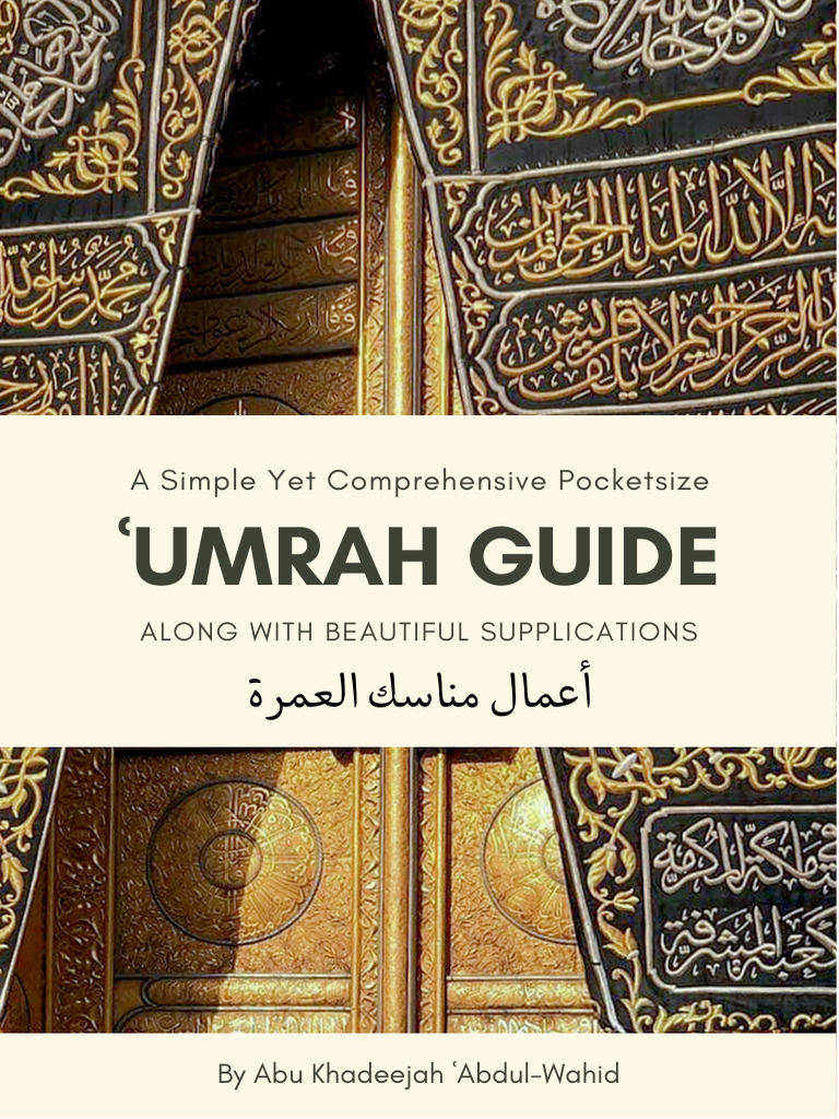 Umrah Guide: A Simple Yet Comprehensive Pocketsize | PDF | Menstruation