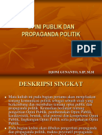 Opini Publik Dan Propaganda Pol
