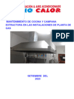 Infor Cocina Campana Extractora 10-2023