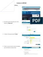 Instalação Do MATLAB: Create One!)