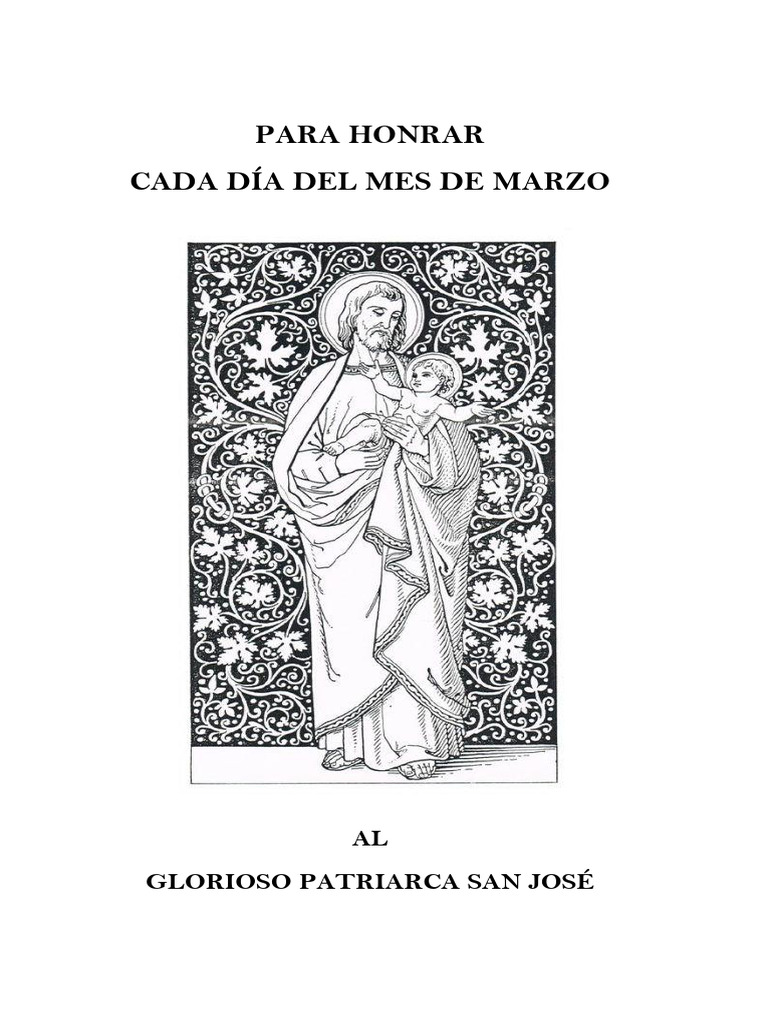 Honrando al Glorioso San José | PDF | María, madre de Jesús | San José