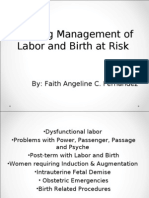 Dysfunctional Labor and Birth