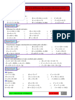 Les Nombres Relatifs Operations Serie Dexercices N4 PDF 1