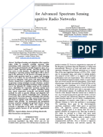 Approaches For Advanced Spectrum Sensing in Cognitive Radio Networks