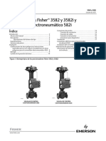 Instruction Manual Posicionadores Fisher 3582 3582i y Convertidor 582i 3582 3582i Positioners 582i Converter Spanish Es 124098