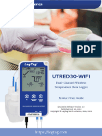 Logtag-utred30-Wifi Product User Guide