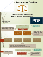 Estructura de Los Tribunales Civil y Penal