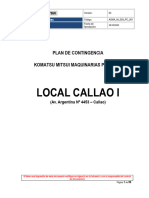 ASMA - NI - 029 - PC - 001 Plan Contingencia-Local Callao KMMP