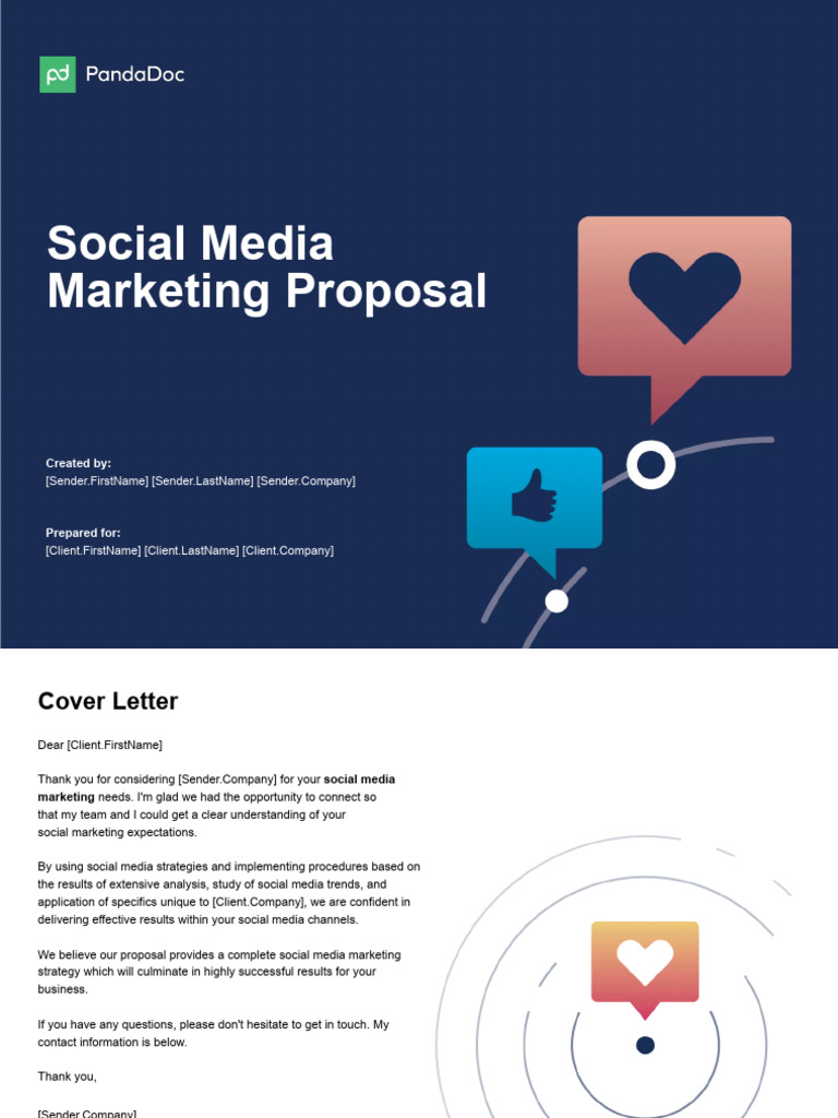 Social Media Marketing Strategy Proposal | PDF | Social Media Marketing ...