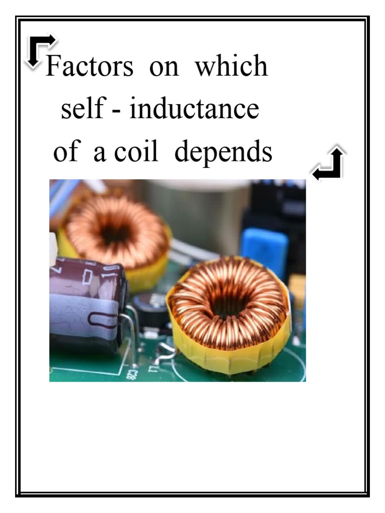 Physics PDF Inductor Inductance