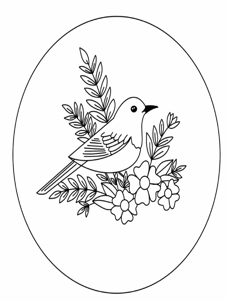 Bird Printable PDF
