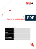 5563 - CICLO IV - TALLER DE MUSICALIZACIÓN Y SONIDO Nov 21