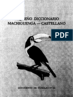 Dicccionario Machiguenga Castellano