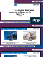 Dimensionamento para Grupo A