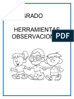 2do Grado Herramientas y Observaciones