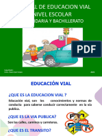 1a. de Educacion Vial Sec. y Bachillerato