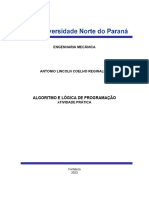 Algoritmo e Lógica de Programação - Atividade Prática